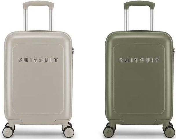 ✅NIEUW✅ SUITSUIT Natura 2-delig Handbagage Set 55 cm, 50 tot 60 cm, Hard kunststof, Ophalen of Verzenden, 35 tot 45 cm