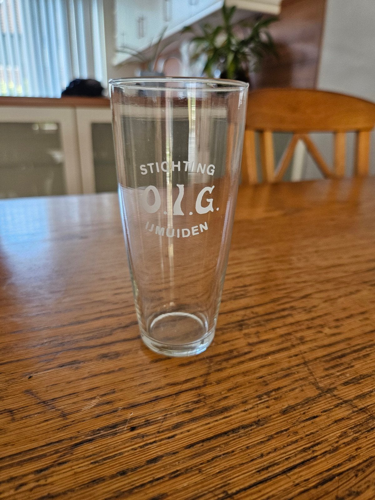 Bierglas O.I.G., Ophalen, Zo goed als nieuw, Bierglas