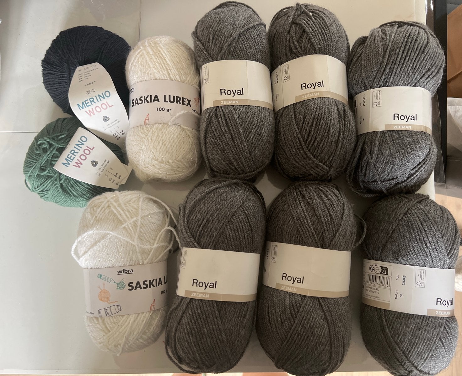 Wol en garen pakket - diverse kleuren en merken, Ophalen of Verzenden, Nieuw, Breien of Haken, Wol of Garen