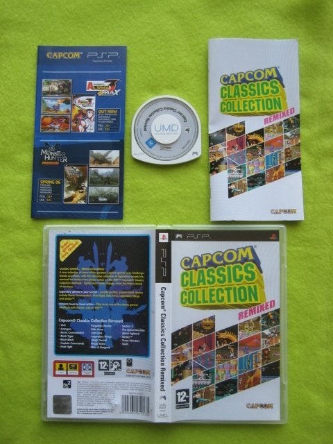 Capcom classics collection 2 PSP Playstation, Spelcomputers en Games, Games | Sony PlayStation Portable, Overige genres, 1 speler