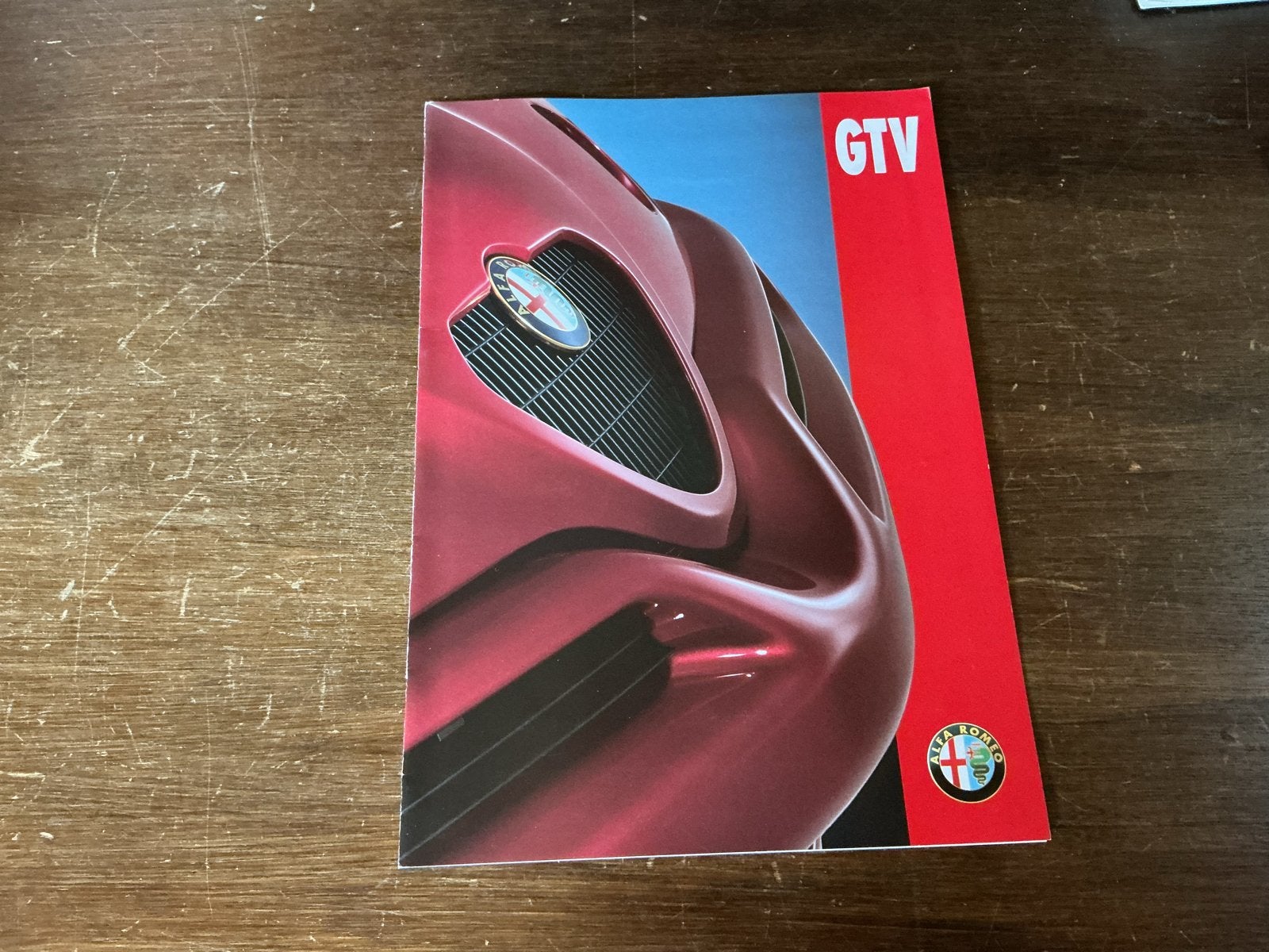 Alfa Romeo GTV Brochure - Kleuren en Interieurs, Boeken, Ophalen of Verzenden, Nieuw, Alfa Romeo