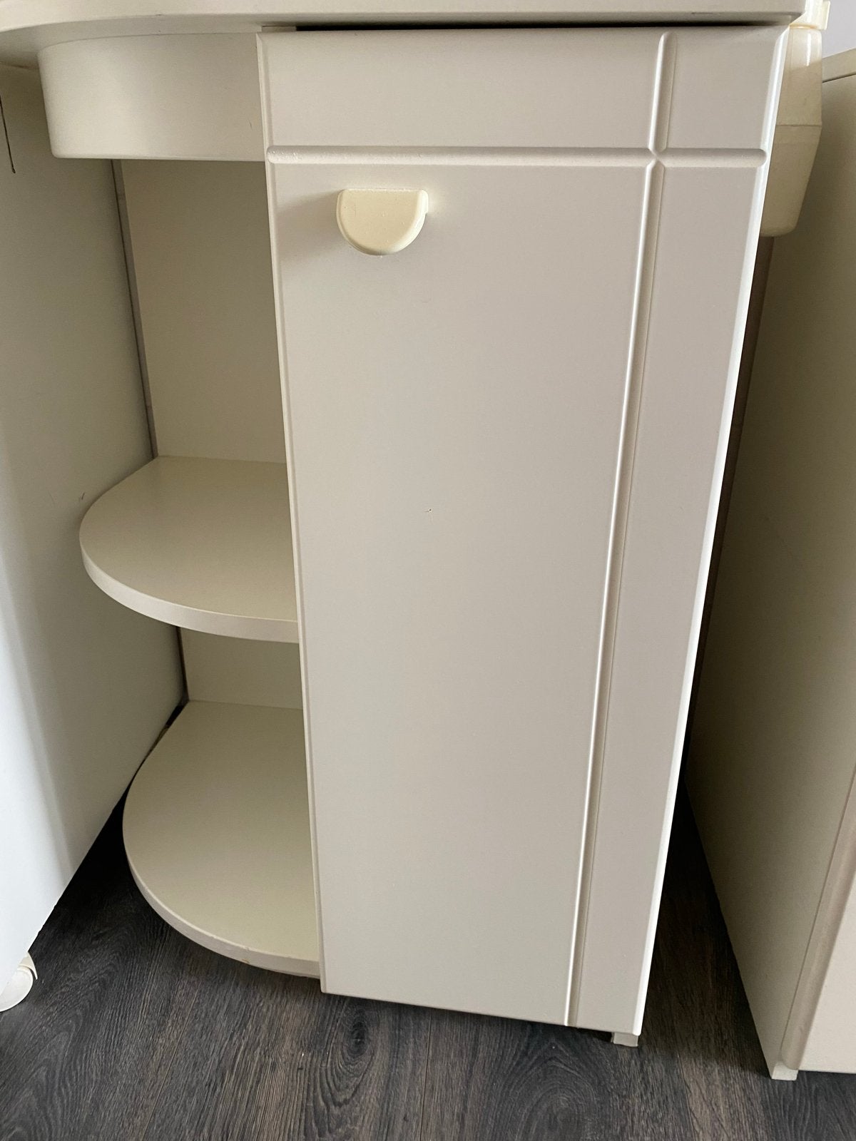 Tweepersoons bedombouw 200x160 met bijpassende kastjes, Ophalen, Gebruikt, Tweepersoons, 160 cm