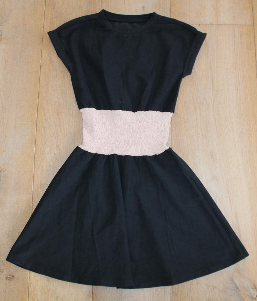Jersey jurk 152/158, Kinderen en Baby's, Kinderkleding | Maat 152, Meisje, Ophalen of Verzenden, Zo goed als nieuw, Jurk of Rok