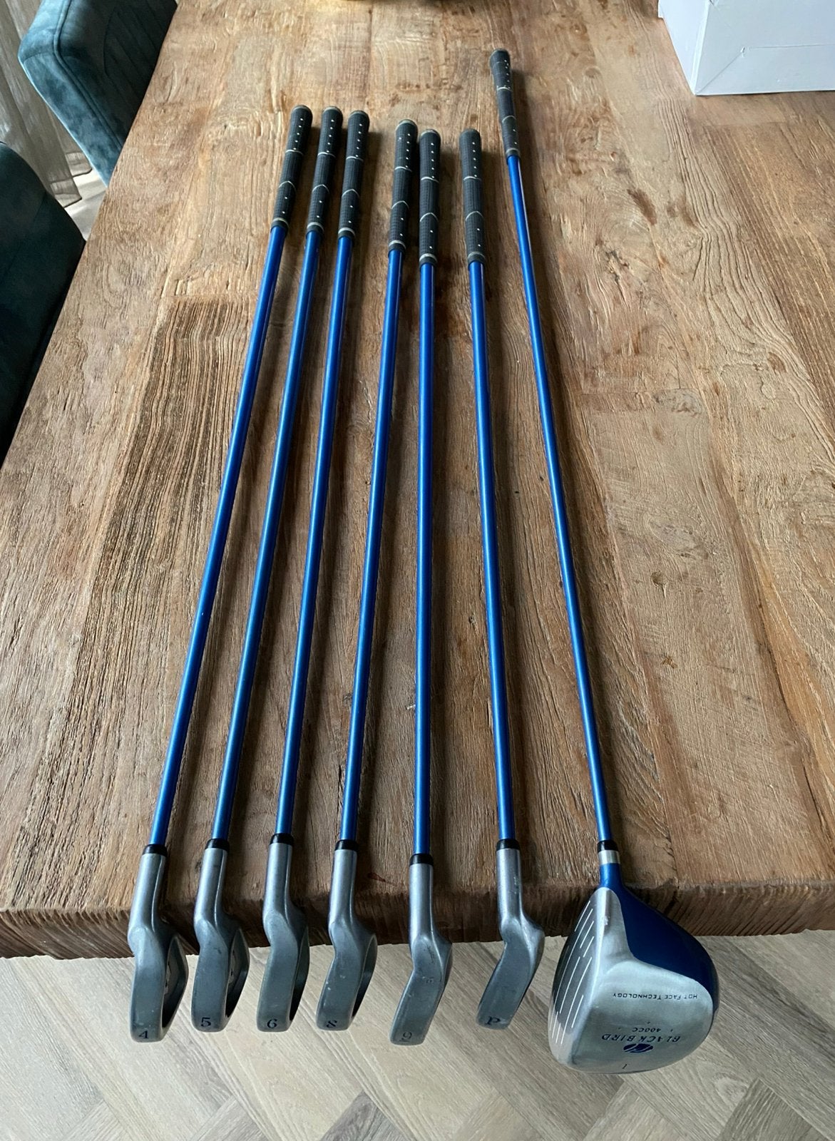Golfset Blackbird V400 rechtshandig flex L, Ophalen of Verzenden, Zo goed als nieuw, Set