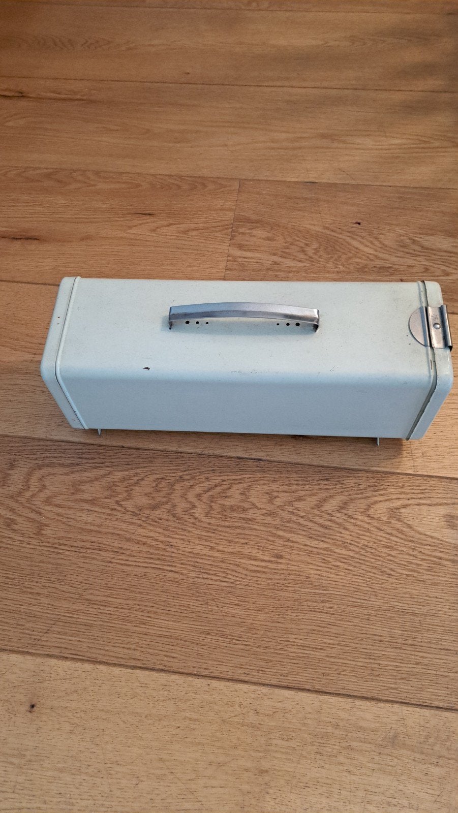 Vintage blikken koektrommel voor peperkoek/ontbijtkoek, Ophalen