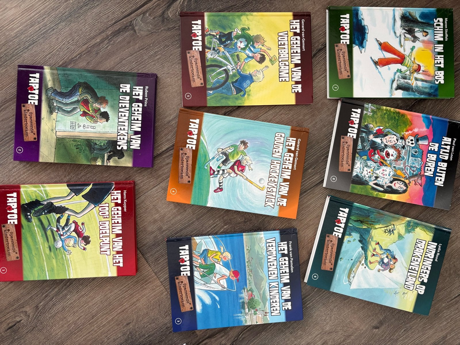 Complete Taptoe serie - 8 boeken, Ophalen, Nieuw, Fictie algemeen