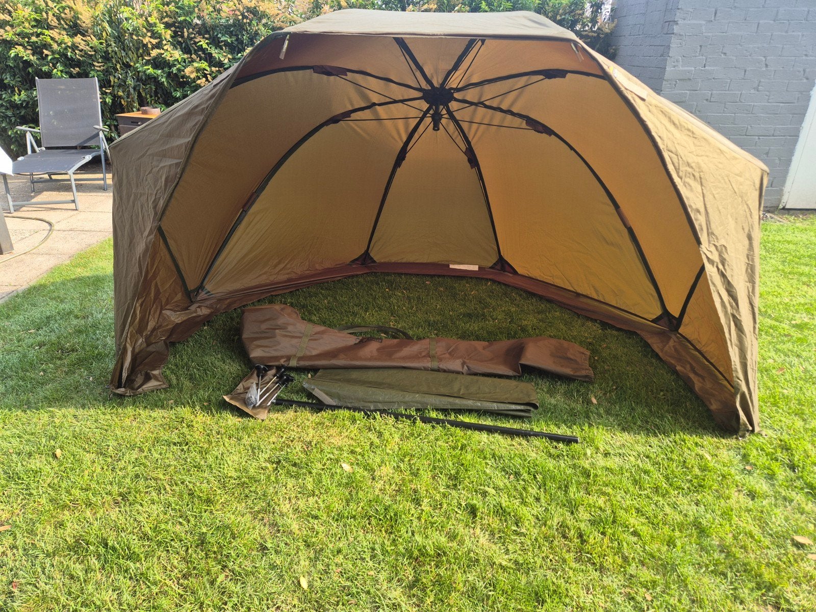 Fox easy brolly, Ophalen of Verzenden, Zo goed als nieuw, Overige typen