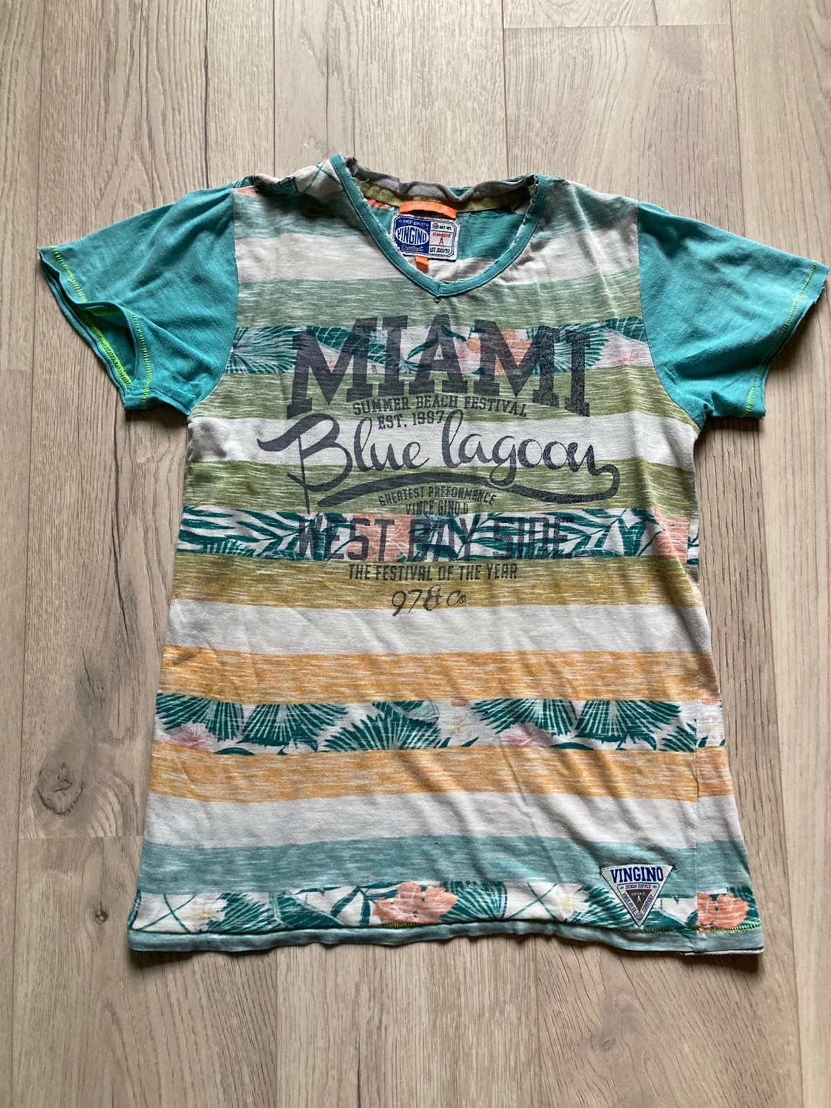 Vingino t shirt maat 164, Ophalen of Verzenden, Gebruikt, Jongen, Shirt of Longsleeve