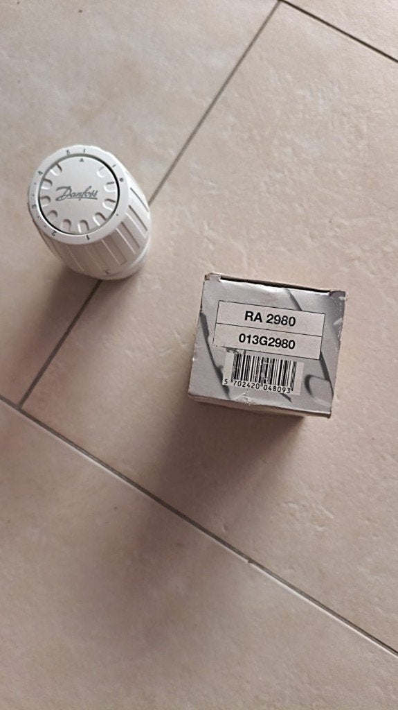 Danfoss thermostaatknop (NIEUW), Thermostaat, Minder dan 30 cm, Nieuw, Minder dan 60 cm