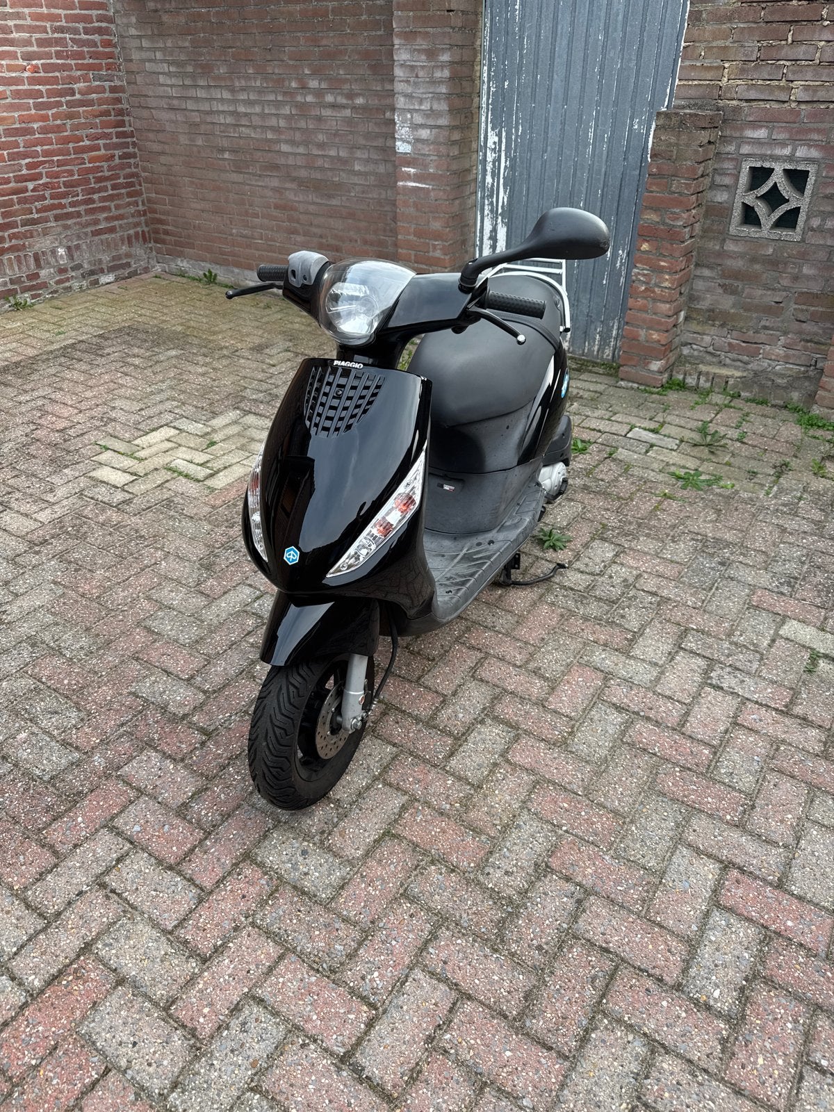 Piaggio Zip 2000 - Zwart, 25 km/u, met lichte schade, Ophalen, Gebruikt, Zip, Benzine