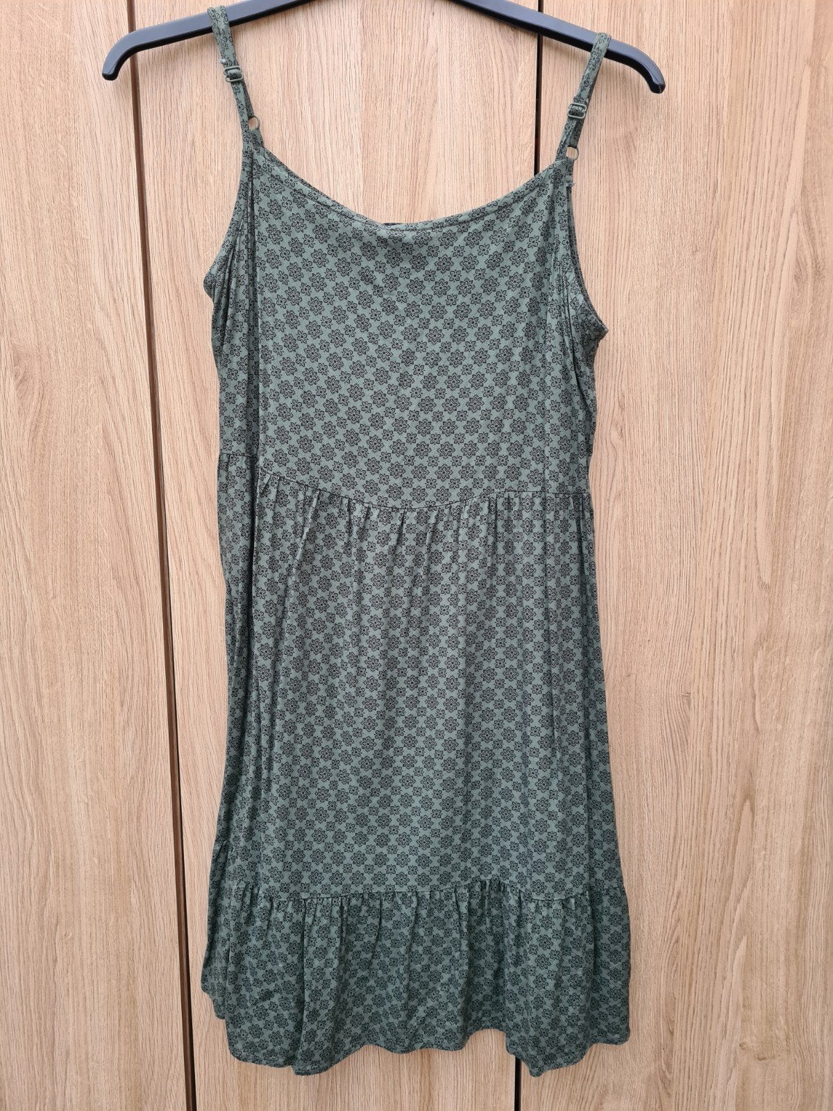 NIEUW A Line Dress mt 42/44 Groen Jessica, Ophalen, Maat 42/44 (L), Nieuw, Onder de knie