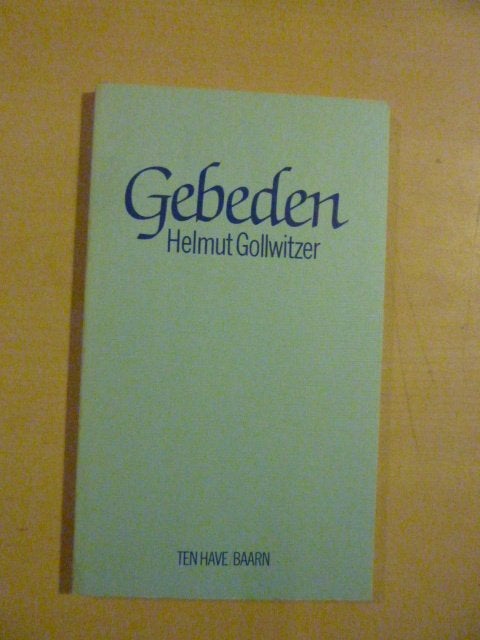 Helmut Golwitzer - Gebeden, Ophalen of Verzenden, Zo goed als nieuw