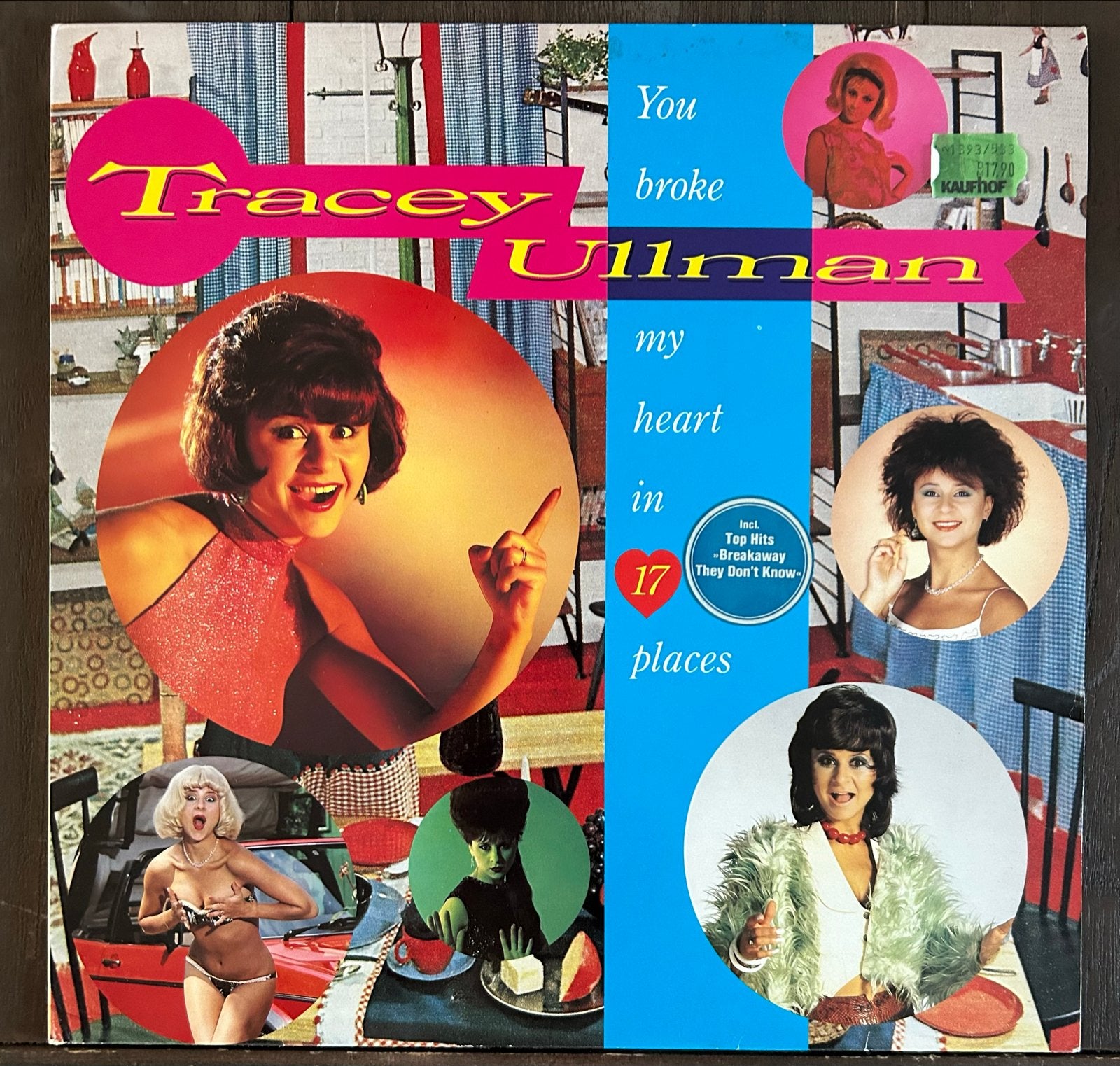 Tracey Ullman - You Broke My Heart In 17 Places LP, Cd's en Dvd's, Vinyl | Rock, LP, Originele persing, Ophalen of Verzenden, Zo goed als nieuw