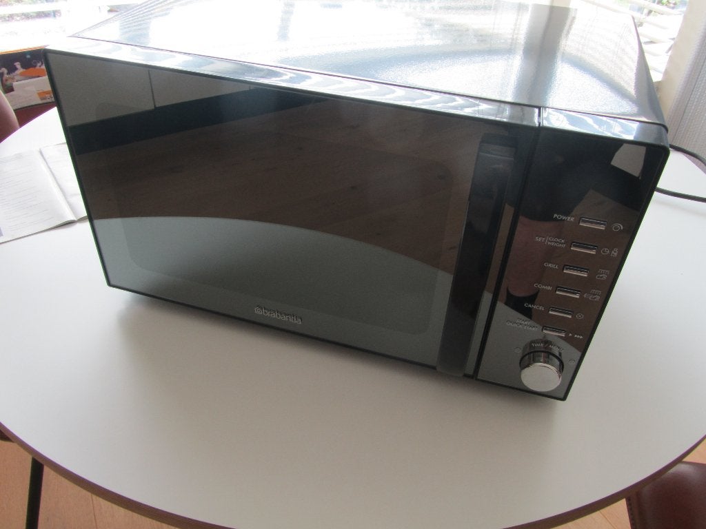 Combi magnetron  Brabantia, Witgoed en Apparatuur, Ophalen, Combimagnetron, Zo goed als nieuw, Draaiplateau
