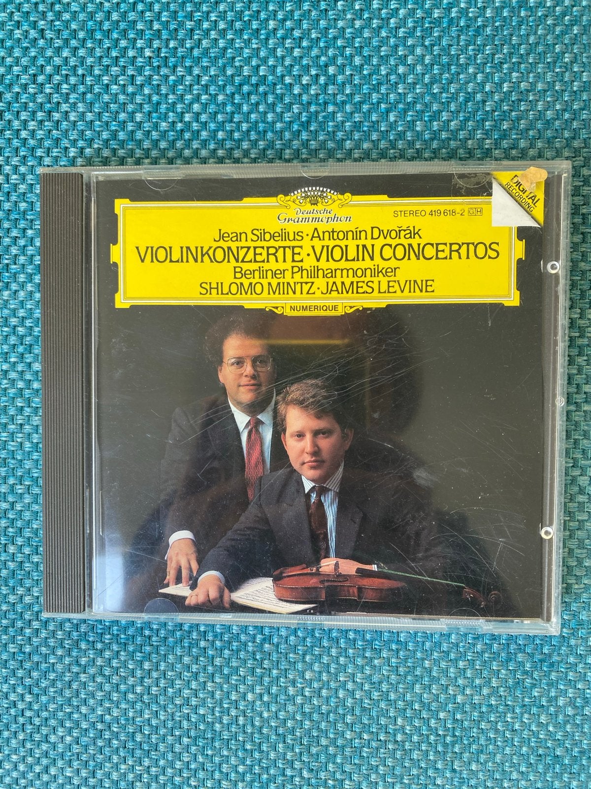 Sibelius & Dvořák Vioolconcerten - Shlomo Mintz CD, Ophalen of Verzenden, Romantiek, Zo goed als nieuw, Orkest of Ballet