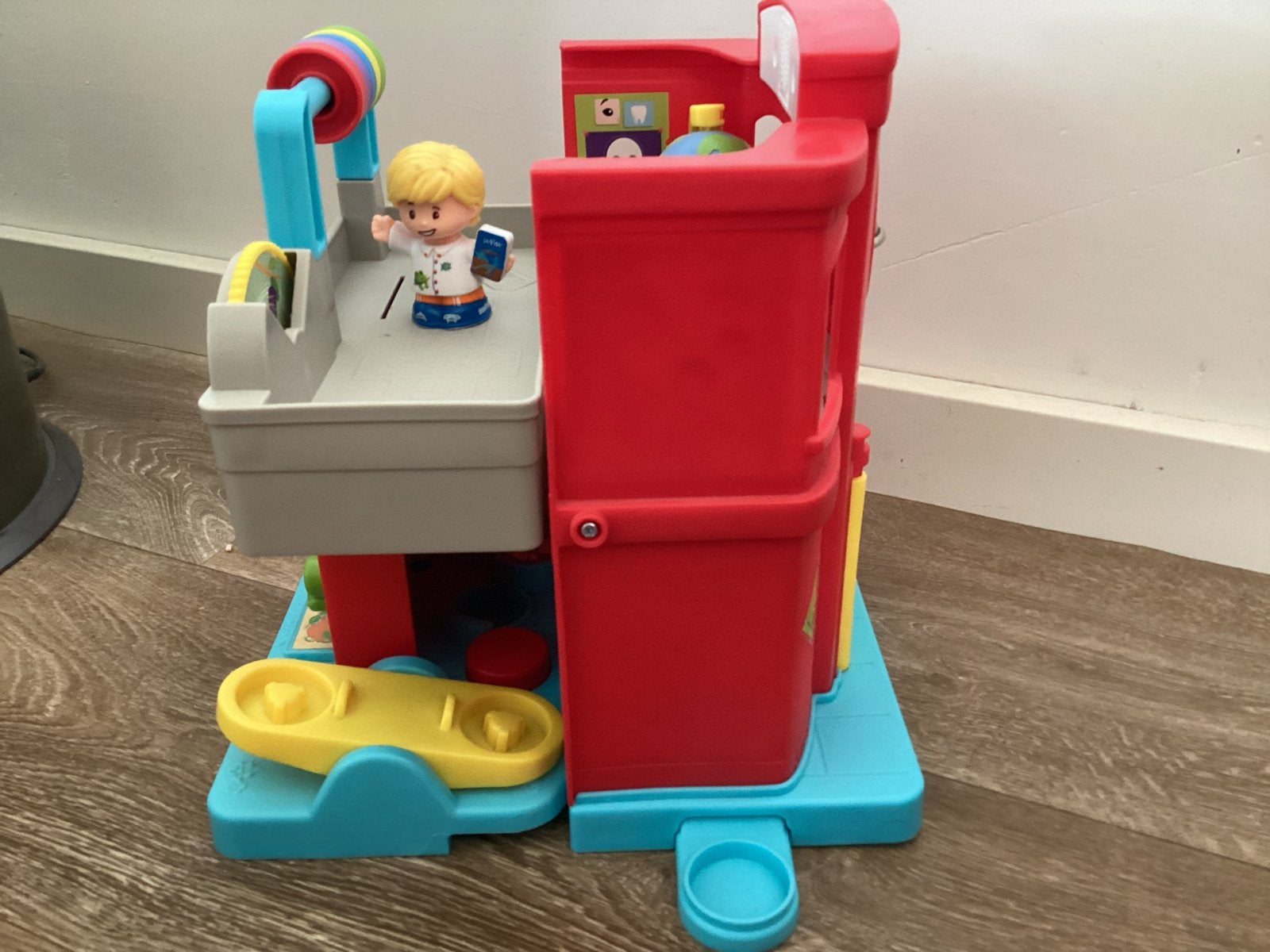 Fisher-Price Little People School Speelset, Ophalen of Verzenden, Gebruikt, Overige typen, Met geluid