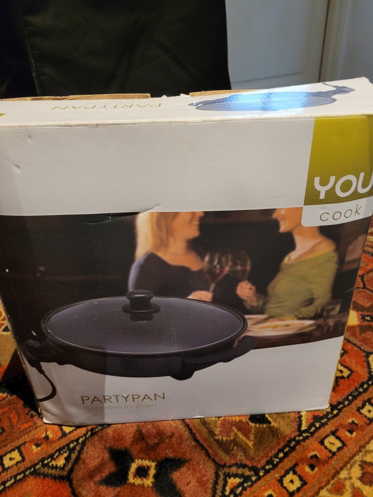 partypan electrisch, Ophalen, 4 t/m 7 personen