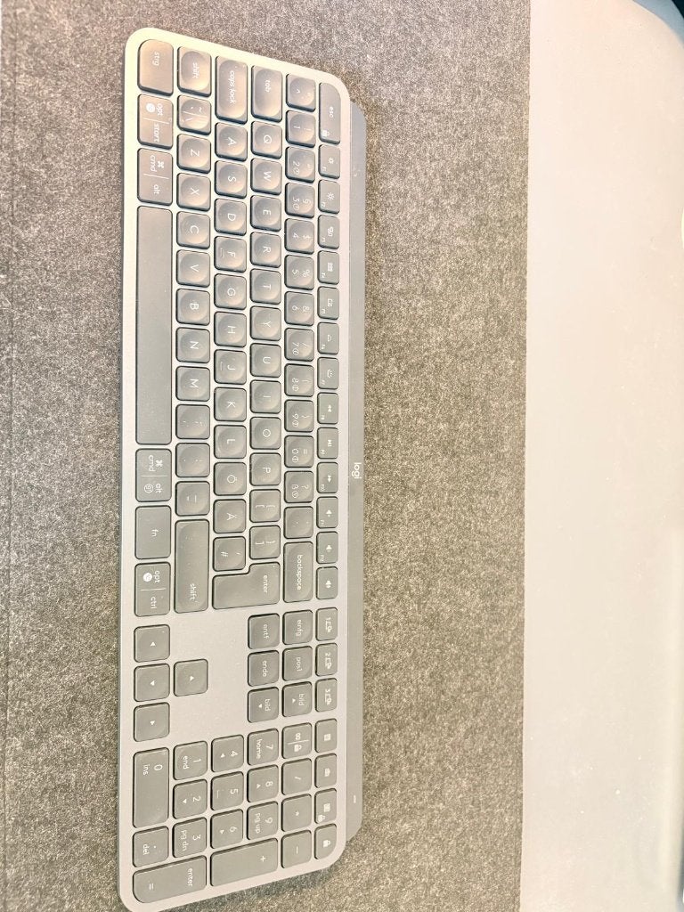 logi MX keys s, Computers en Software, Toetsenborden, Verzenden, Logitech, Zo goed als nieuw, Draadloos