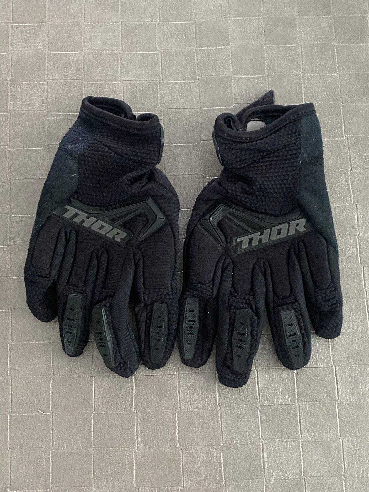 Thor motorcross handschoenen - kinderen Maat M, Ophalen of Verzenden, Tweedehands, Heren, Handschoenen