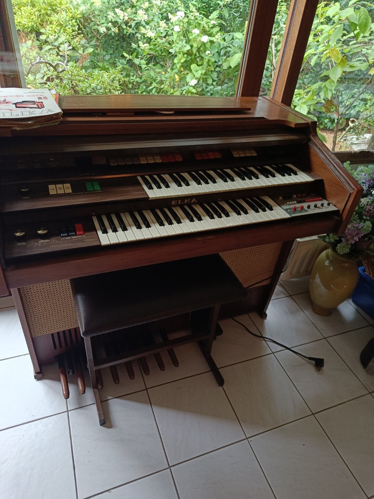 Elka Capriccio 33/OL Orgel, Ophalen
