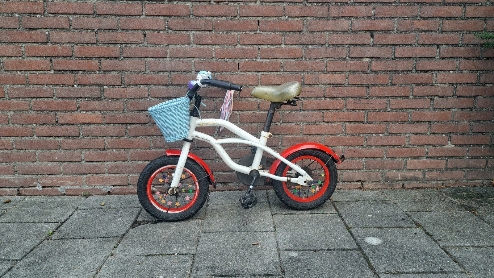 Popal kinderfiets 12 inch met mandje, Ophalen, Gebruikt, Minder dan 16 inch, Popal