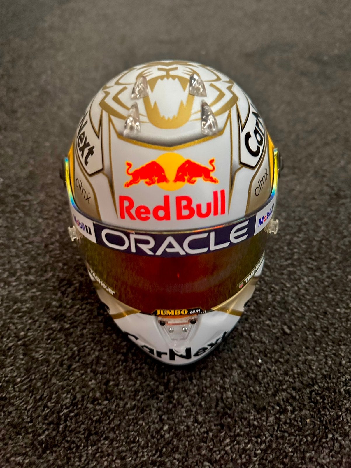 Max Verstappen 1:2 helm 2022, Ophalen of Verzenden, Nieuw, Formule 1
