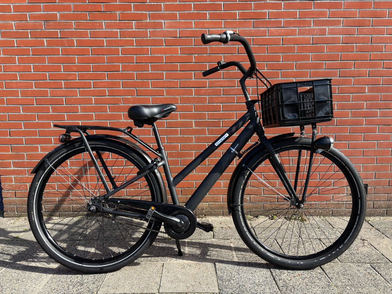 Giant Triple X Damesfiets - voor in de stad of naar school, Ophalen, Terugtraprem, Versnellingen, Giant