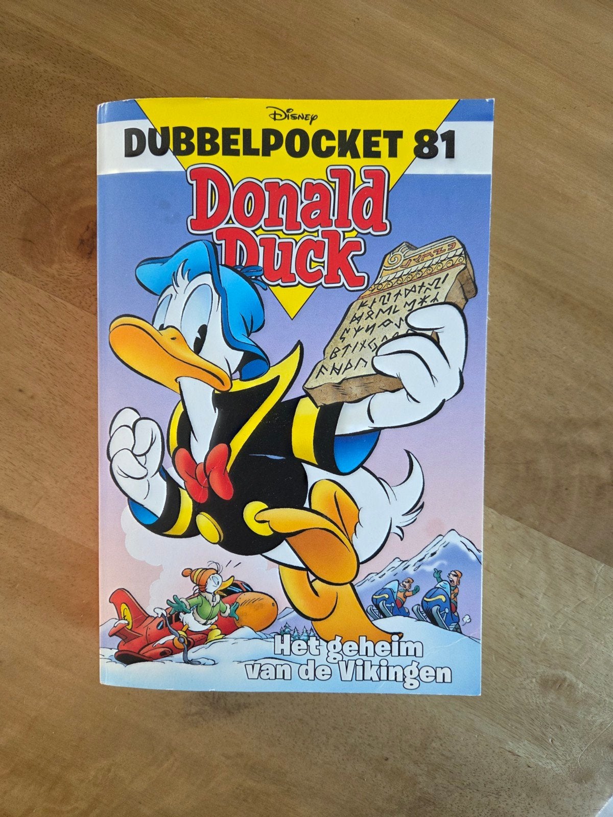 Donald Duck Dubbelpocket 81 - Het geheim van de Vikingen, Boeken, Eén stripboek, Ophalen of Verzenden, Gelezen, Walt Disney
