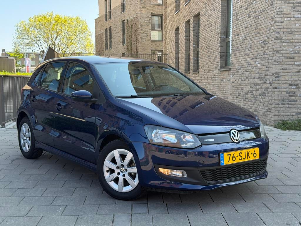 Volkswagen Polo 1.2 TDI 55KW BM 2011 Blauw, Auto's, Volkswagen, Voorwielaandrijving, 74 pk, 1199 cc, Origineel Nederlands