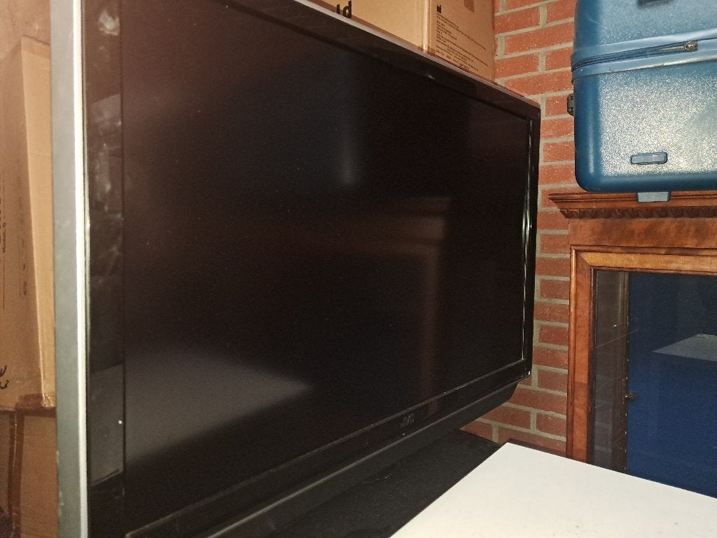 JVC LCD TV Televisie Zwart Flatscreen Beeldscherm  CS27340, Audio, Tv en Foto, Gebruikt, LCD, 100 Hz, 40 tot 60 cm