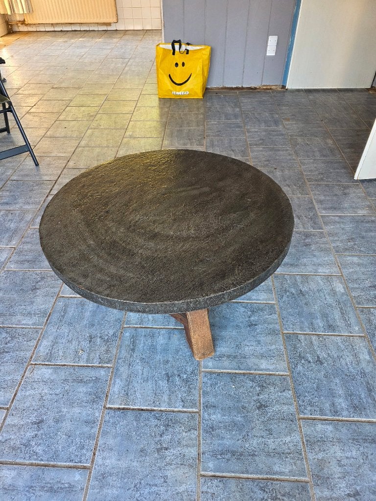Salontafel met Romeins Reliëf, Ophalen, Gebruikt, 100 tot 150 cm, 50 tot 100 cm