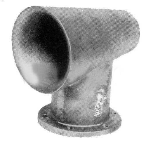 Klassieke aluminium torpedoventilator/luchthapper voor boot, Watersport en Boten, Ophalen of Verzenden, Zo goed als nieuw