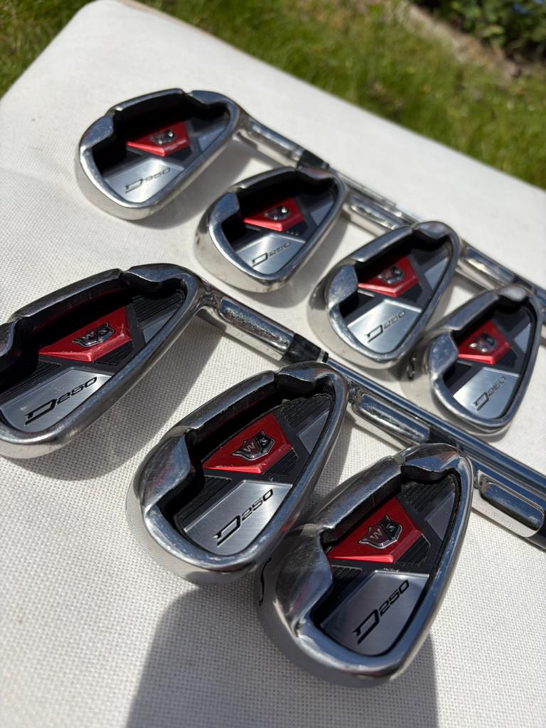 Wilson Staff D250 game improvement golfset | 5-S | uniflex, Sport en Fitness, Golf, Ophalen of Verzenden, Gebruikt, Set, Overige merken