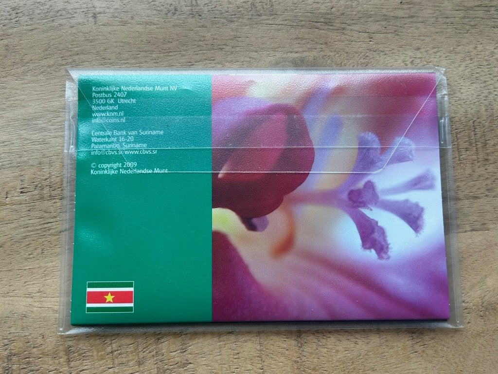 Suriname munten set 2008, Postzegels en Munten, Ophalen of Verzenden, Koningin Beatrix