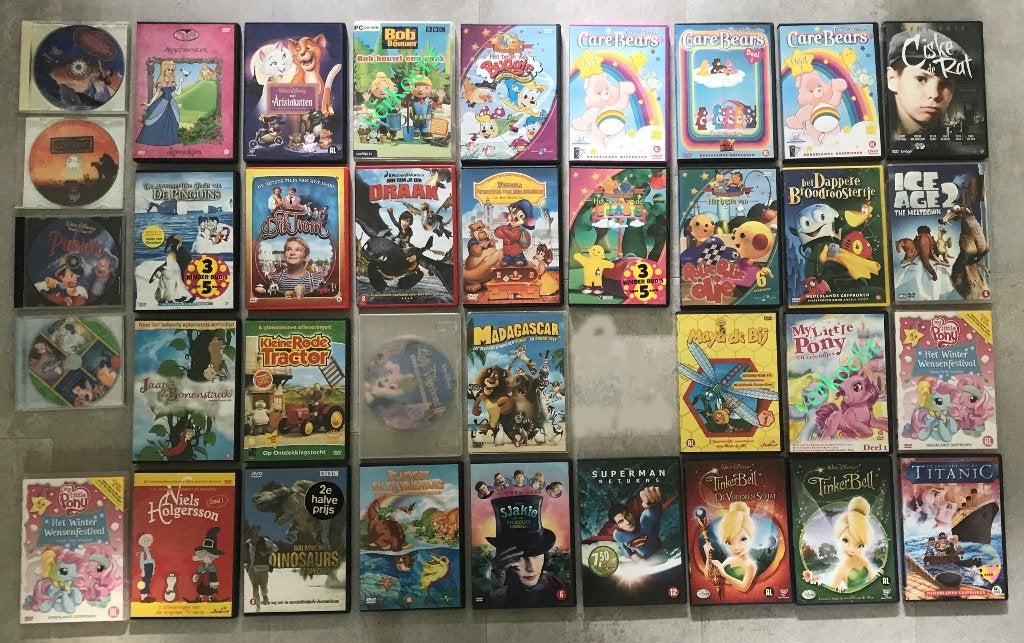 dvd kinderfilms, Alle leeftijden, Ophalen of Verzenden, Zo goed als nieuw