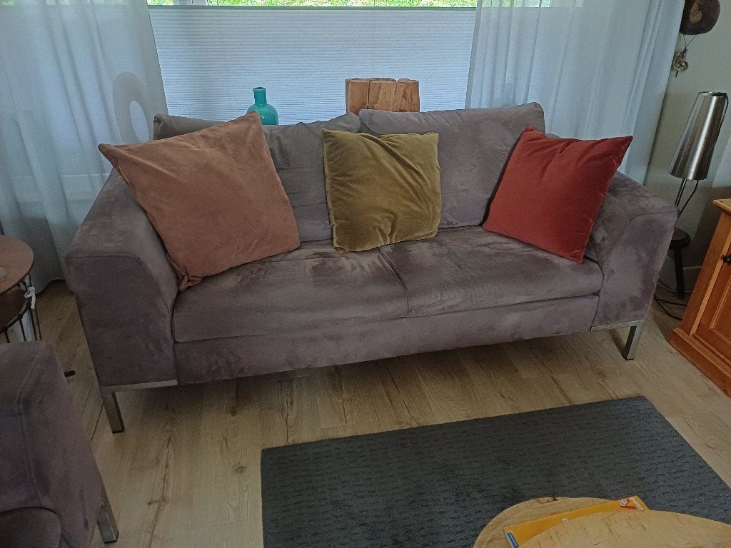 2.5 en 2 zits bank, Huis en Inrichting, Banken | Bankstellen, Ophalen, Gebruikt, Tweepersoons, 75 tot 100 cm