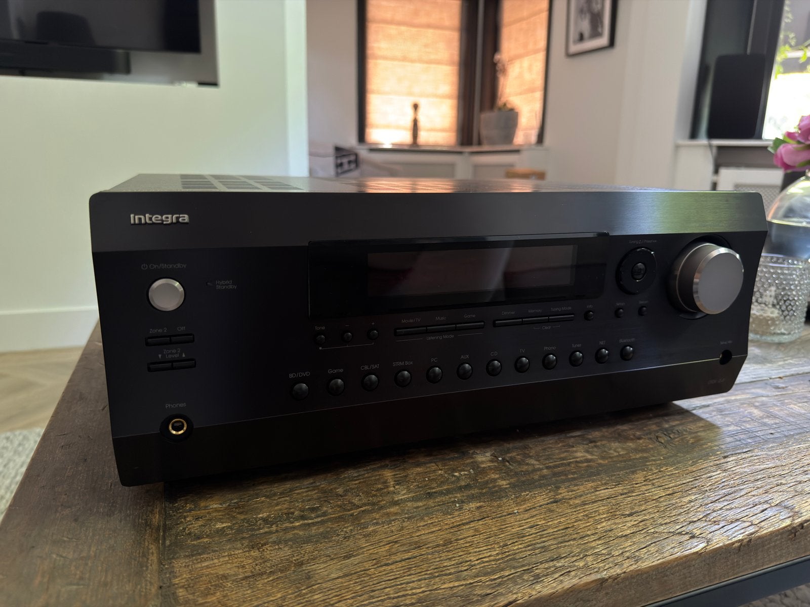 Integra DRX 2.4 7.2 AV Receiver, Audio, Tv en Foto, Versterkers en Receivers, Overige systemen, Zo goed als nieuw, 120 watt of meer