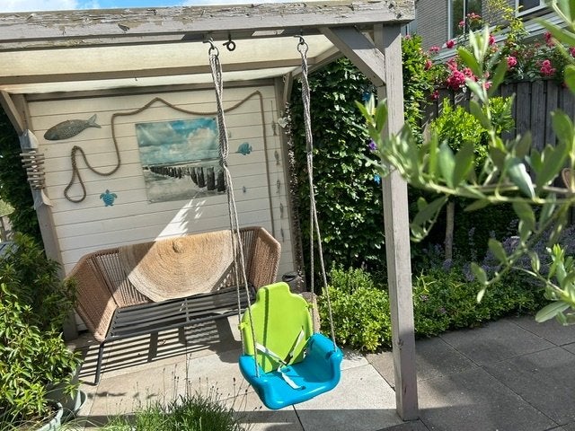 KBT meegroei kinderschommel, Kinderen en Baby's, Speelgoed | Buiten | Speeltoestellen, Ophalen, Gebruikt, Schommel