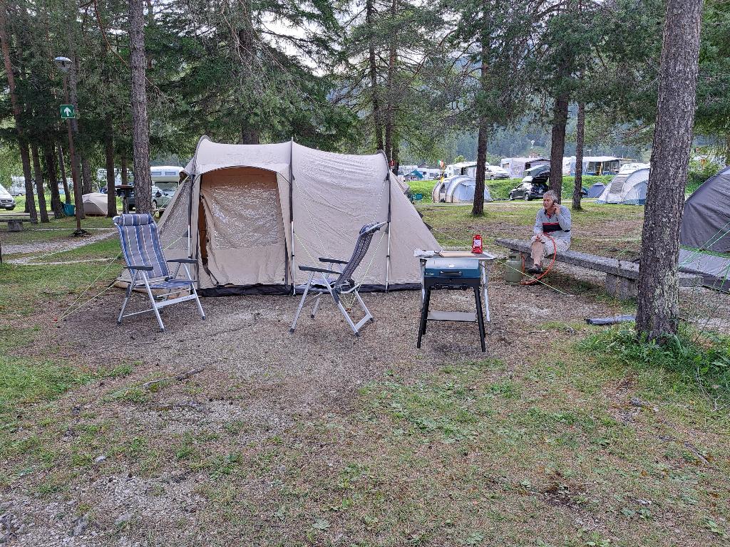 Tent, Caravans en Kamperen, Tenten, tot en met 4, Gebruikt, Ophalen
