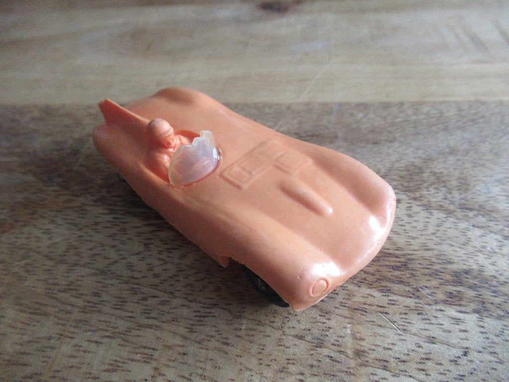 Oranje tomte Nummer 8 jaguar le mans, Ophalen of Verzenden, Gebruikt, Auto, Tomte
