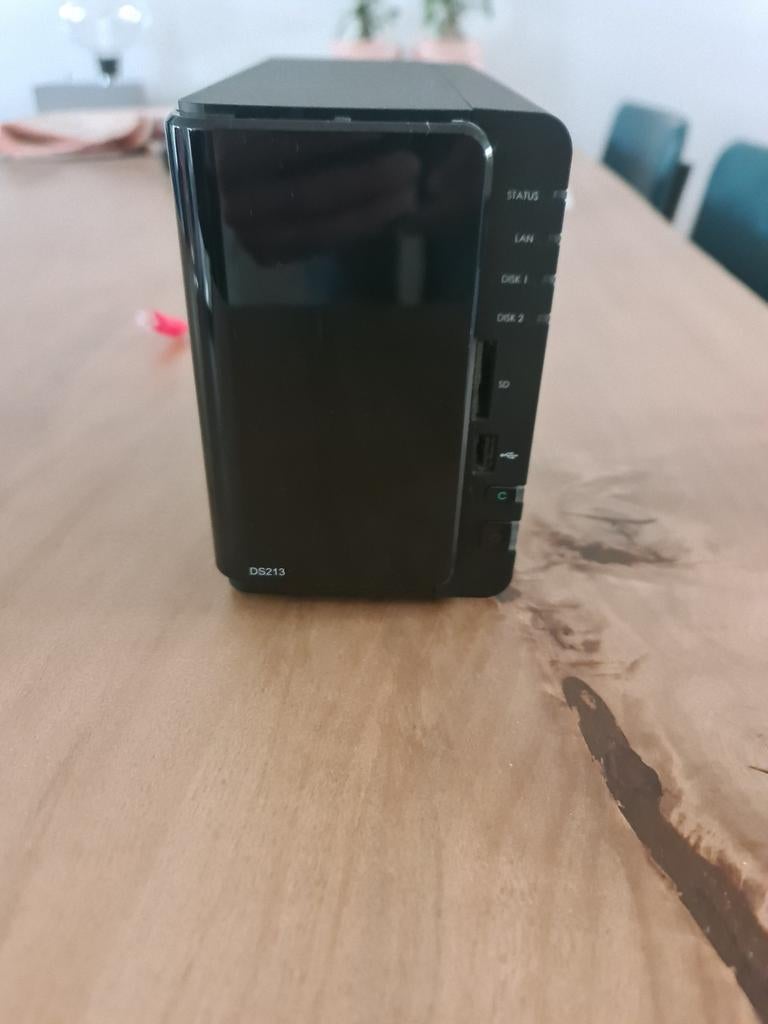 Synology DS213 NAS - Perfect voor thuisnetwerk, Ophalen of Verzenden, Zo goed als nieuw