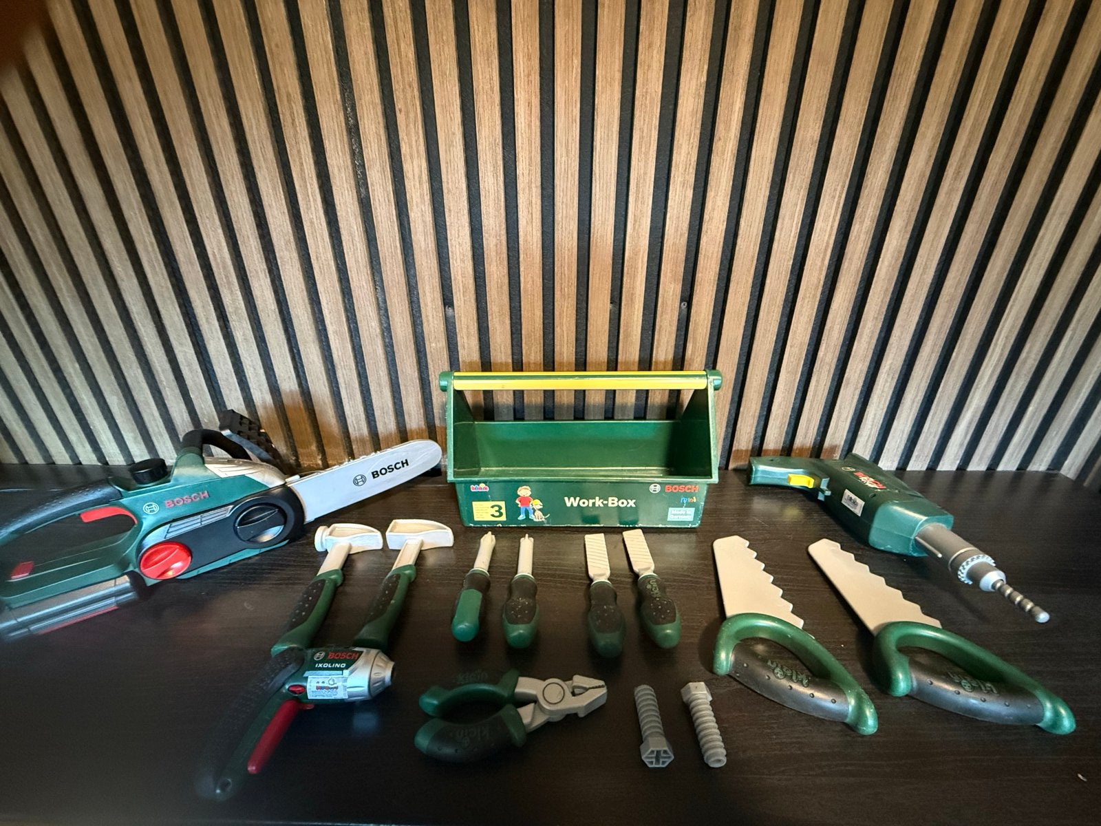 XL Bosch speelgoed gereedschap set