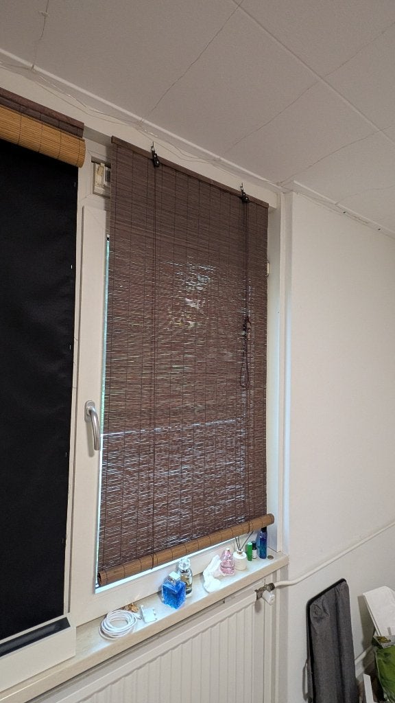 Roller Blinds, Ophalen, Overige merken, Bruin, Zo goed als nieuw
