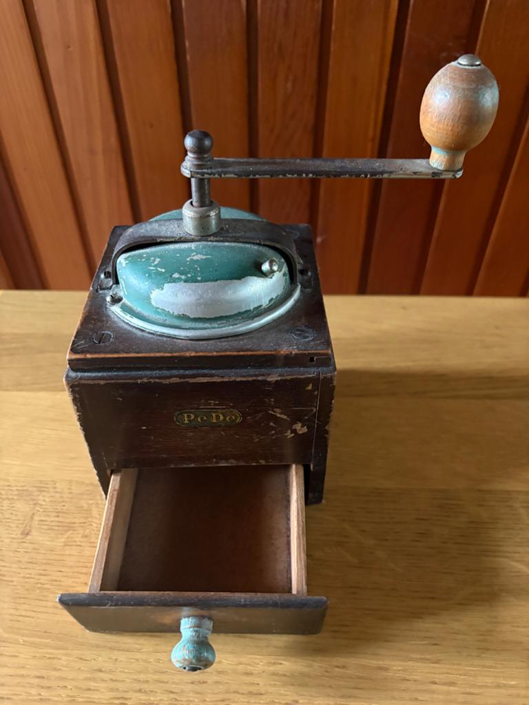 Antieke PeDe Koffiemolen, Antiek en Kunst, Ophalen of Verzenden