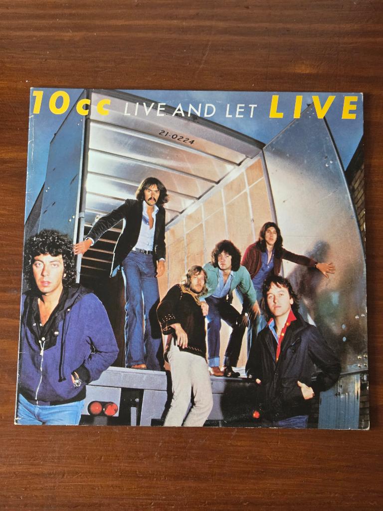 LP 10CC: Live And Let Live, Cd's en Dvd's, Vinyl | Rock, Ophalen, Gebruikt, Overige formaten, Poprock
