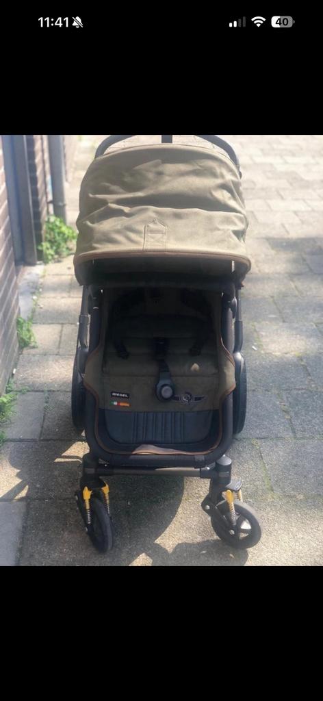Stijlvolle Kinderwagen met Maxi-Cosi - Compleet Pakket, Overige merken, Ophalen of Verzenden, Zo goed als nieuw, Combiwagen