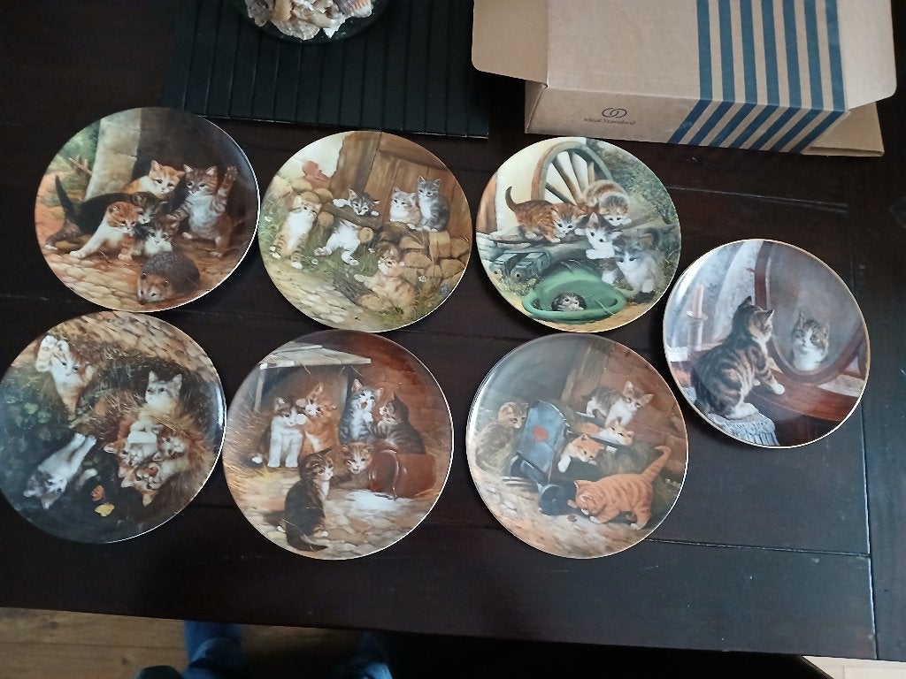Exclusieve kats-serie van Wolfgang Kaiser Christian Seltmann, Antiek en Kunst, Ophalen of Verzenden