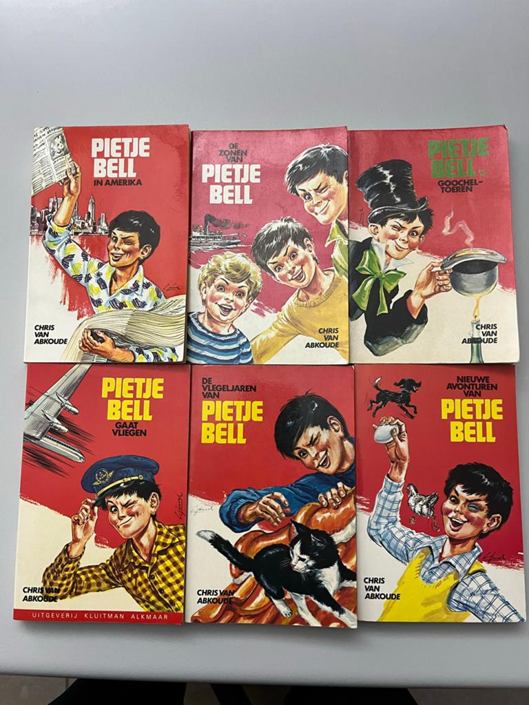 Zes Pietje Bell pocket. Kluitman jeugdserie., Ophalen of Verzenden, Zo goed als nieuw, Fictie