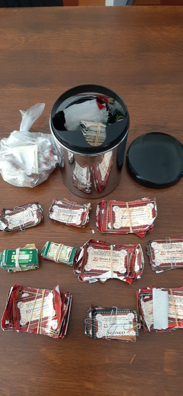 DE  punten, Douwe Egberts punten, Ophalen of Verzenden, Koffie of Thee, Zegels, Bonnen of Punten