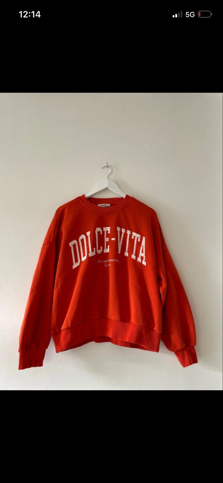 Garcia Dolce Vita sweater maat L, Ophalen of Verzenden, Zo goed als nieuw, Maat 42/44 (L), Oranje